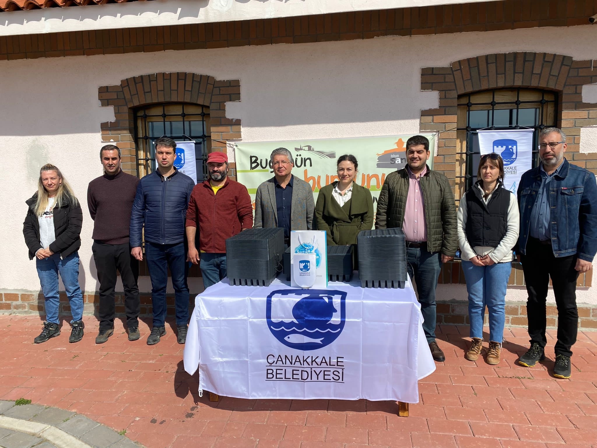 Afet Bölgesine Atalık Tohum ve Viyol desteği