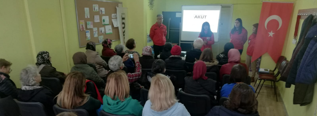 Sosyal Yaşam Evlerinde Afet Eğitimi Düzenlendi