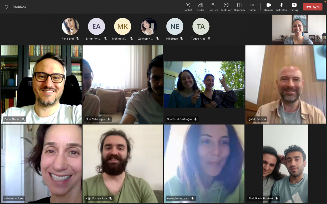 ÇOMÜ Tiyatro Bölümü Çevrimiçi Kariyer Sohbeti Gerçekleştirildi