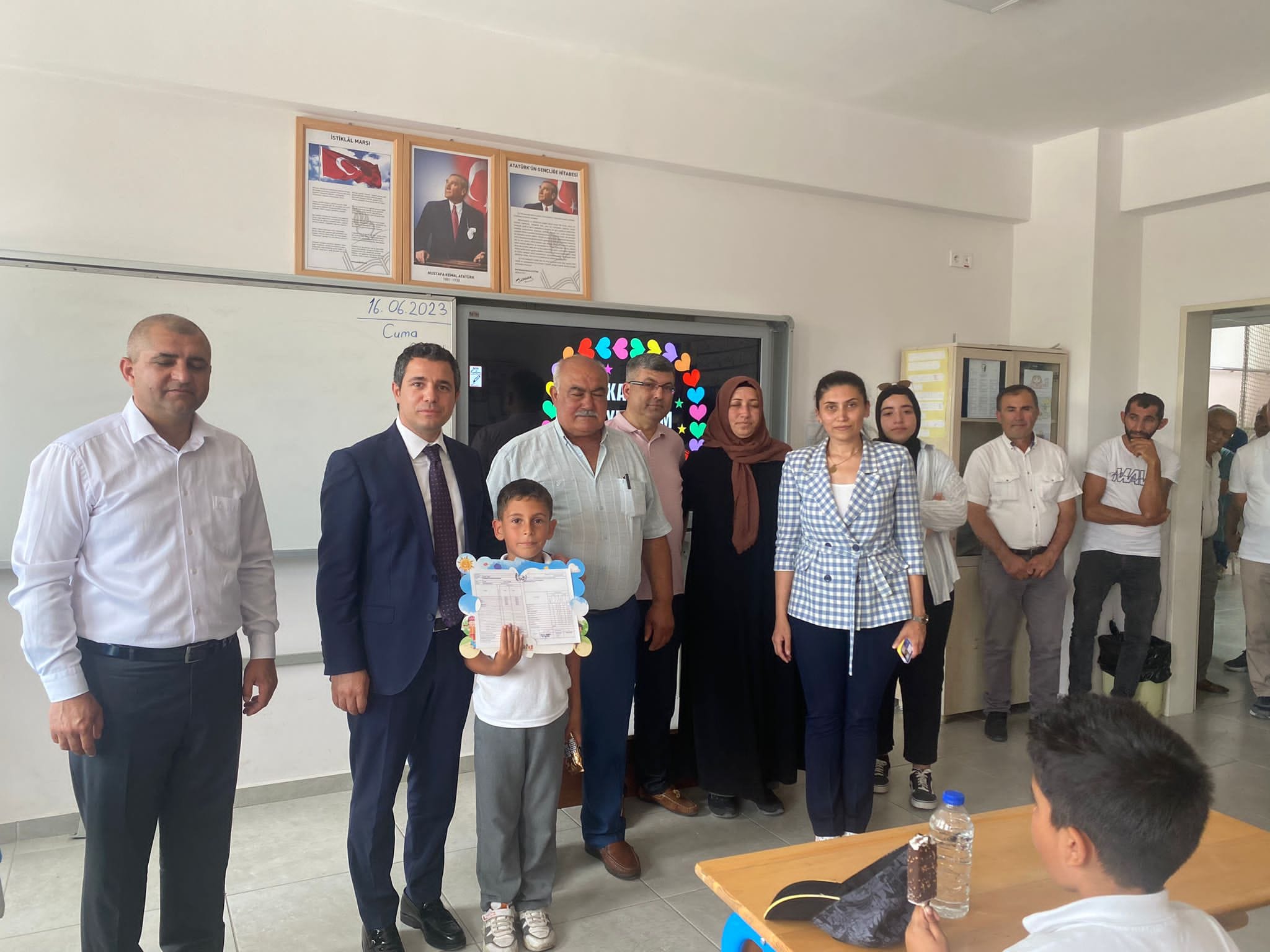 Kaymakam Eker karne törenine katıldı