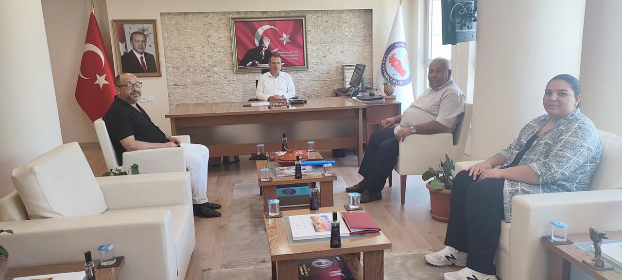 Çanakkale Romanlar Derneği Başkanından teşekkür ziyareti