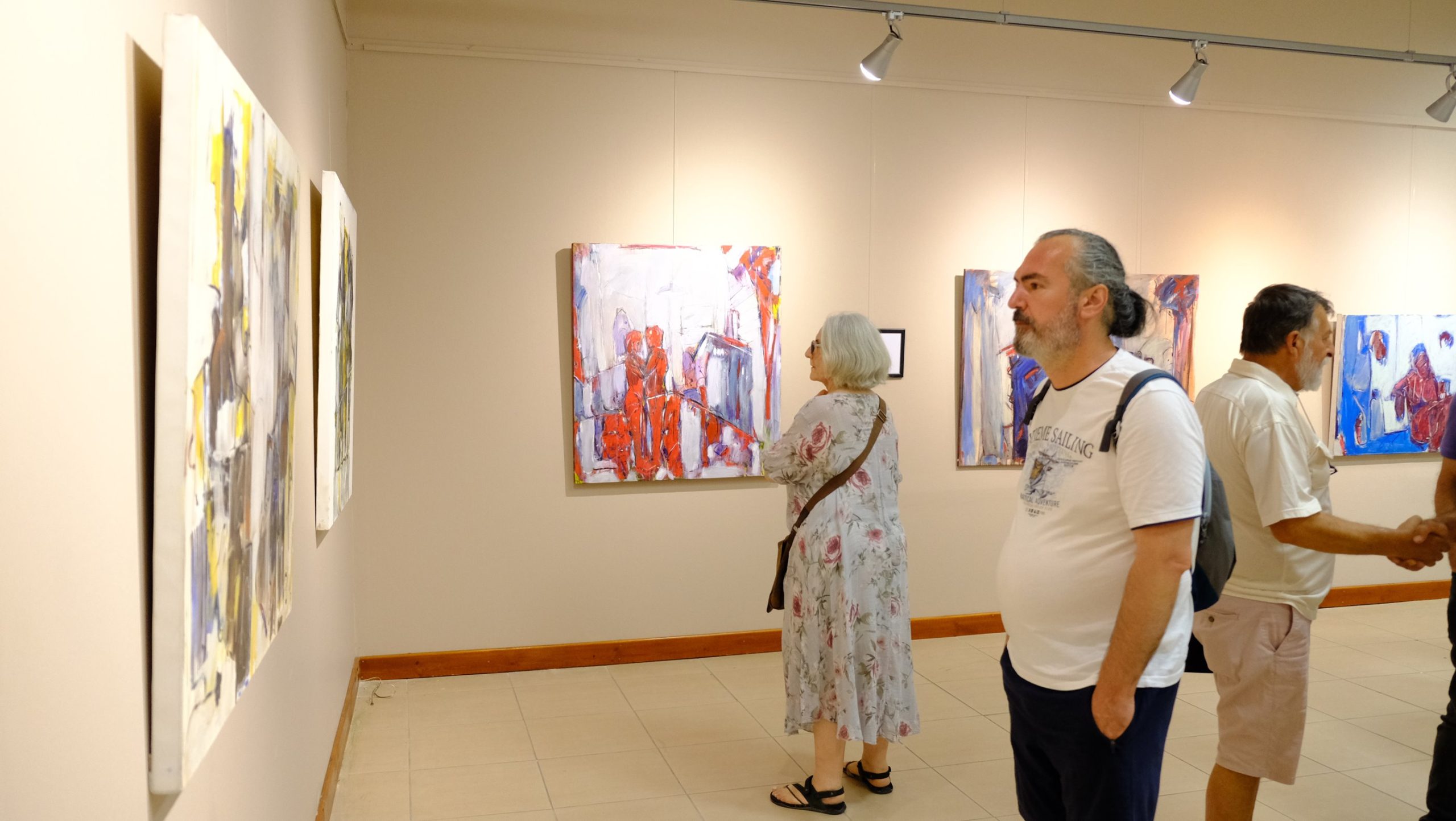Karayağmurlar’ın “Resim Serüvenim II” Sergisi Açıldı