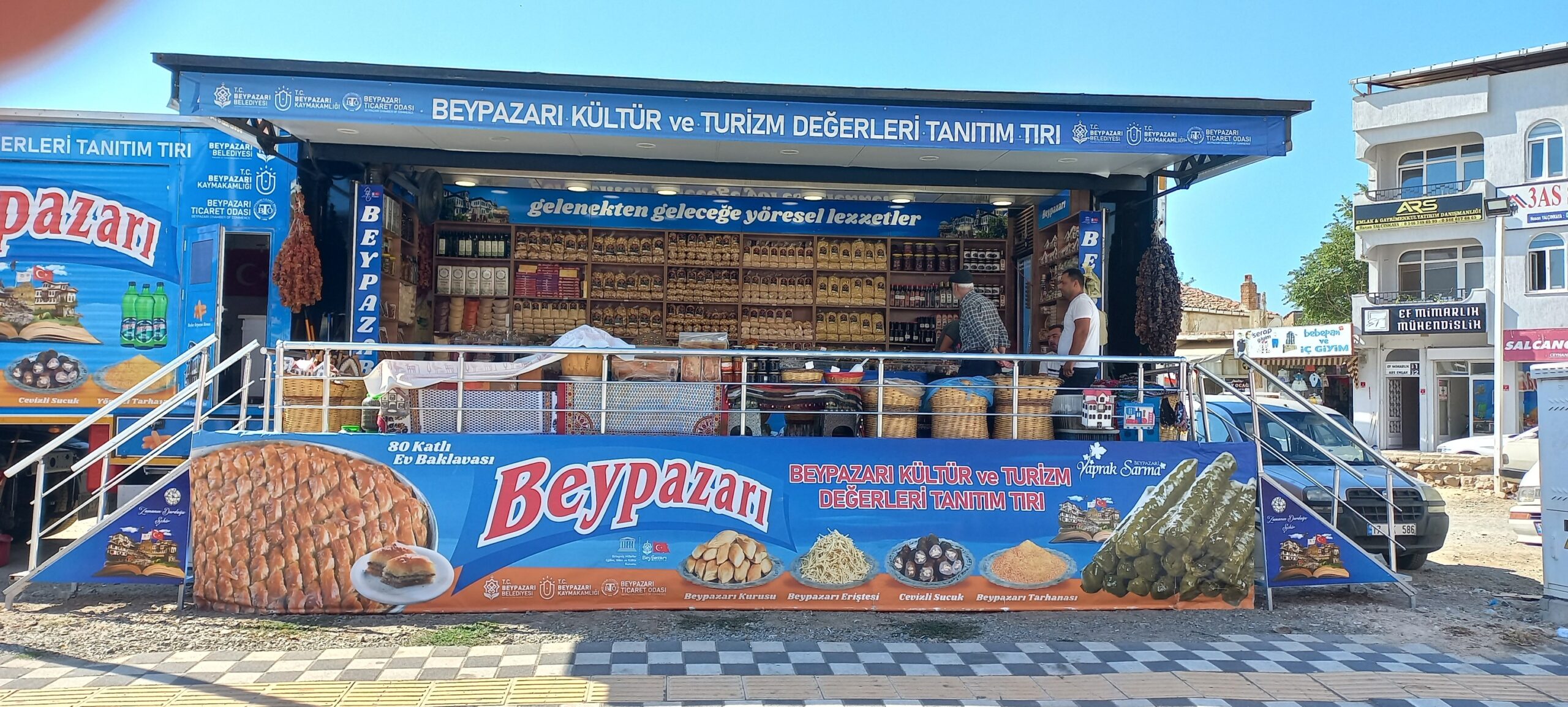 Beypazarı tırı Ezine’de