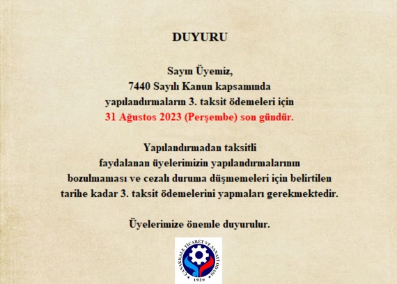 Perşembe son gün