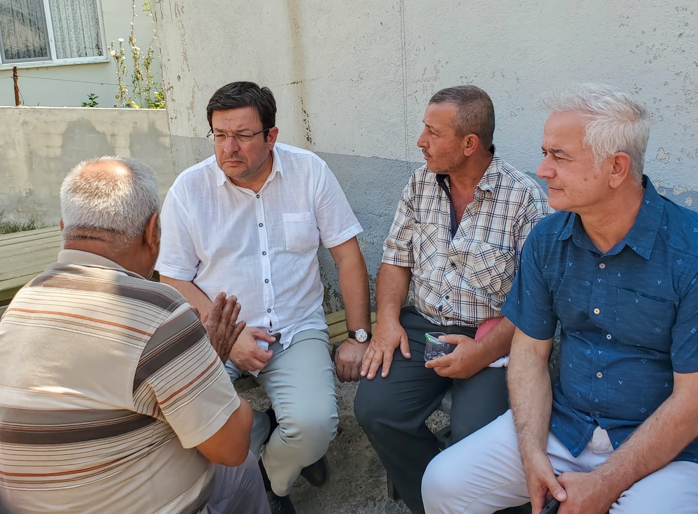 CHP'li Erkek'ten yangın bölgesinde inceleme