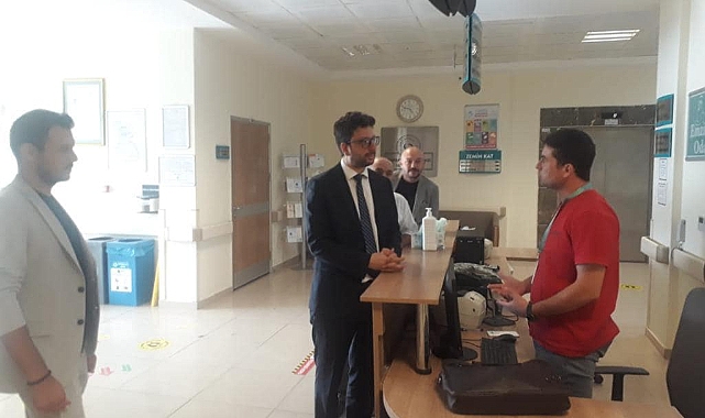 Baştürk&#039;ten Yenice&#039;de Sağlık Birimlerine ziyaret