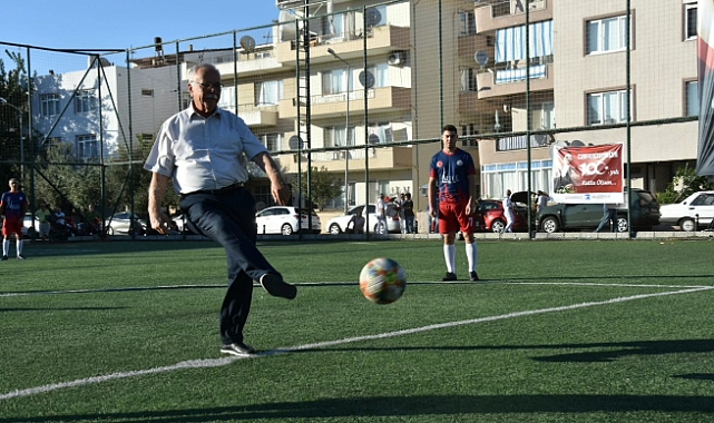 Futbol turnuvası başladı