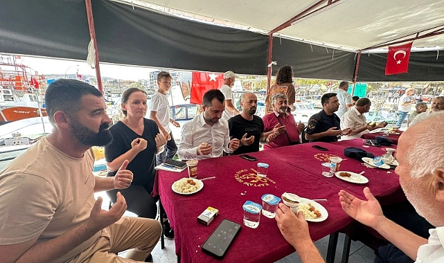 Karabiga&#039;da balıkçılardan sezon açılışı duası