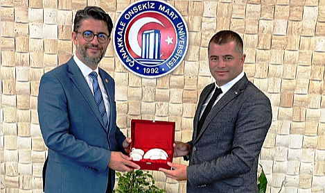 Madak, Rektör Erenoğlu'nu ziyaret etti