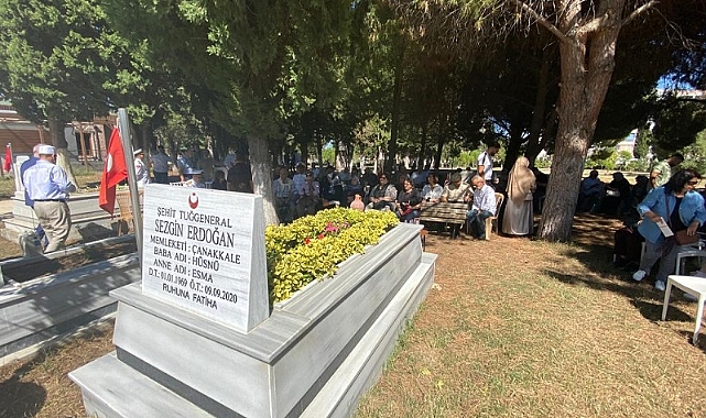 Şehit Tuğgeneral Sezgin Erdoğan Rahmetle anıldı