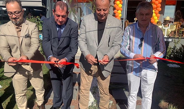Semizoğlu üye işyeri açılışına katıldı