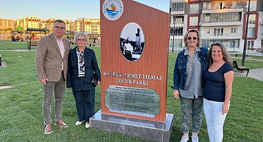 Birol Arslan çocuk parkına incelemelerde bulundu