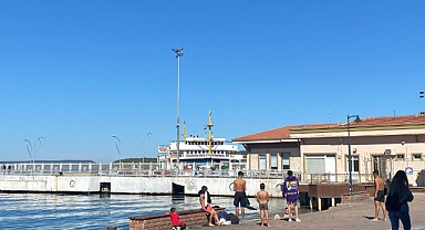 Ekim ayında denize girdiler