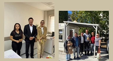 Sağlıkçılara kahve ikramı