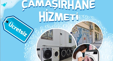 Ücretsiz çamaşırhane üniversitelilerin yanında