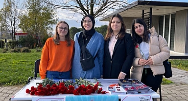 Şiddete karşı bilgilendirme yapıldı