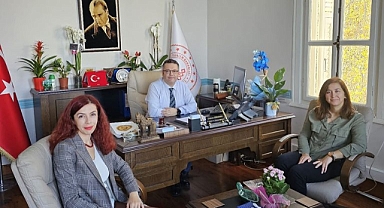 Arkeologlar Derneğinden Müdür Esirgemez’e ziyaret