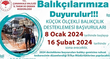 Balıkçılık ödemeleri başlıyor