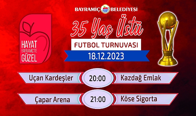 Bayramiç’te turnuva devam ediyor!