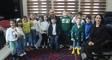 Çanakkale'de öğrencilerden