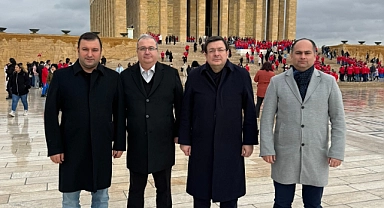 CHP'li Erkek'ten ilk ziyaret Anıtkabir'e