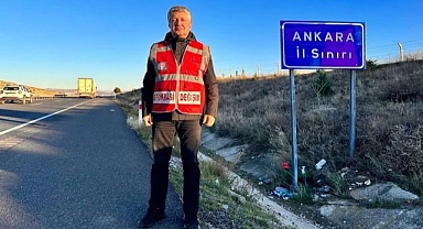 CHP'li Mutluay Ankara'ya ulaştı