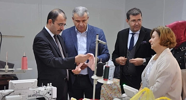 Dikiş nakış kursunda etkinlik