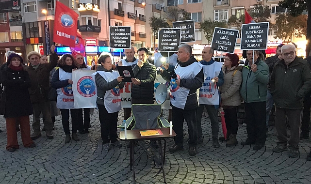 "Eğitim gün ışığında olmalıdır"