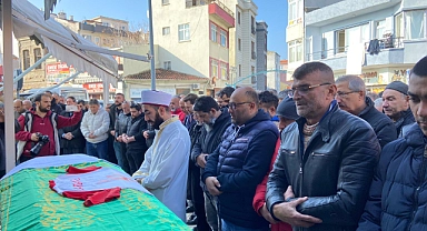 Eşref Kestane, son yolculuğuna uğurlandı (videolu)