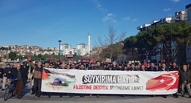 Filistin’e destek için yürüdüler