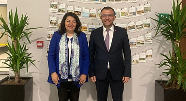 İskenderoğlu ziyaretçilerini ağırladı