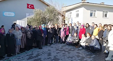 Kadın çiftçiler eğitim aldı