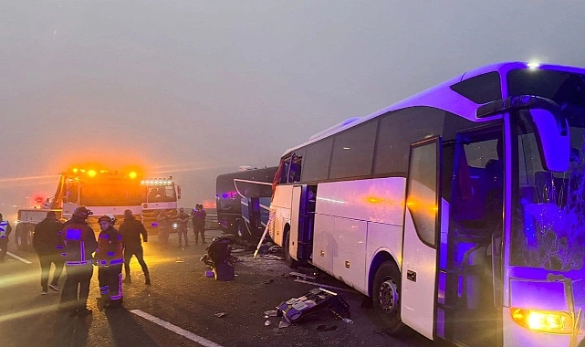 Kuzey Marmara Otoyolu’nda kaza