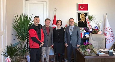 Müdür Çağman’a ziyaret