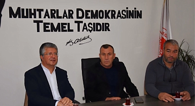 Mutluay’dan Muhtarlar Derneği’ne ziyaret