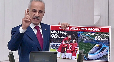Süper Hızlı Tren Projesi'nin müjdesini verdi