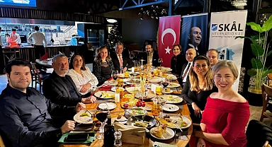 Turizmciler yılbaşı konsepti ile toplandı