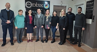 Tutak’tan DİSK’e ziyaret