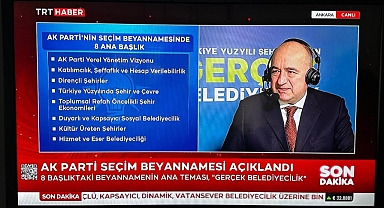 AK Parti Çanakkale Milletvekili Ayhan Gider, TRT Haber'de değerlendirmelerde bulundu