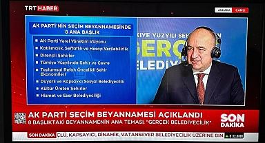 AK Parti Çanakkale Milletvekili Ayhan Gider, TRT Haber'de değerlendirmelerde bulundu