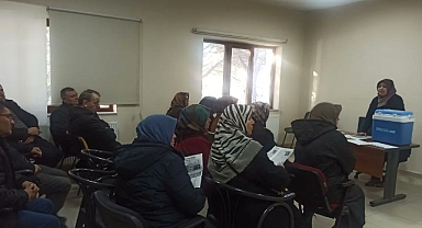 Ayvacık'ta Umre kafilesi bilgilendirildi