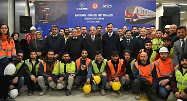 Bakırköy-Kirazlı metro hattı şubat sonunda hizmete açılacak