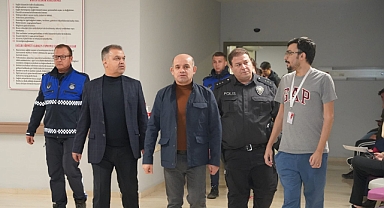 Başkan Arslan'dan hastaneye yılbaşı ziyareti