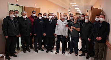 Başkan Arslan'dan Müdür Kıncal'a ziyaret