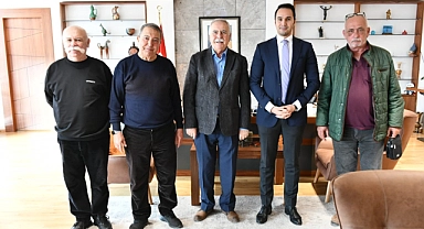 Başkan Gökhan, DP Genel Başkan Yardımcısı Küpeli'yi ağırladı