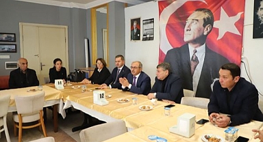 Başkan Özacar, emlakçılarla buluştu