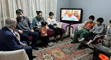 Başkan Özacar, ev ziyaretlerinde
