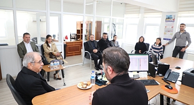 Başkan Özacar ziyaretlerine devam ediyor