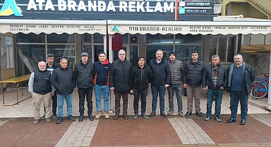 Bayramiç'te Ata Branda Reklam açıldı
