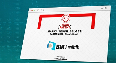 BİK Analitik tescillendi